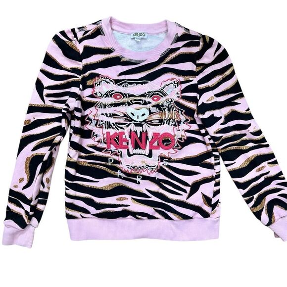 Kenzo Other - Kenzo Kids Girls Embroidered Tiger Sweatshirt Size 10